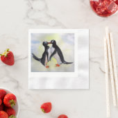 Kissing Pinguins Cocktail Papier Napkins Serviette (Beispiel)