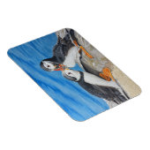 Kissing Puffins Magnet (Rechte Seite)