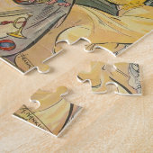 Kissing Santa Claus Weihnachten Puzzle (Seite)