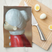 Kissing Santas Küchentuch (Viertel Falte)