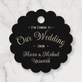 Kissing Skulls Dark Romance Gothic Wedding Geschenkanhänger (Rückseite)