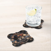 Kissing Skulls Feiern wir gotische Hochzeit Untersetzer (Vor Ort)