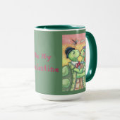 Kissing Turtles VALENTINE COMBO TASSE Grn *Anpasse (VorderseiteRechts)