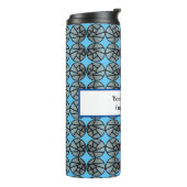 Kissingen Springs Bleiglaspunkte Thermosbecher (Nach links gedreht)