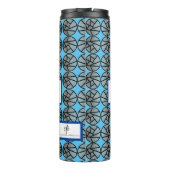 Kissingen Springs Bleiglaspunkte Thermosbecher (Rückseite)