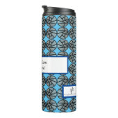 Kissingen Springs Bleiglaspunkte Thermosbecher (Nach rechts gedreht)