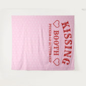 Kissingkabine Party Prop Foto Stand Hintergrund Wandteppich (Vorderseite (Horizontal))