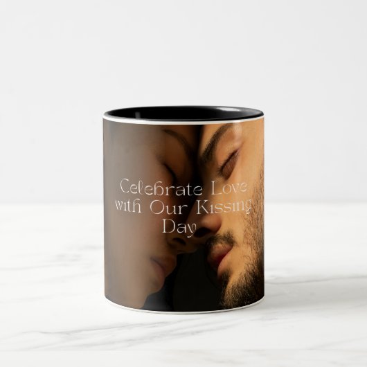 Kissingstag Zweifarbige Tasse (Mittel)