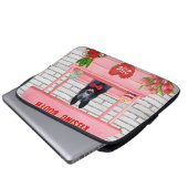 Kissingstand des deutschen Schäferhunds Hund Valen Laptopschutzhülle (Vorne Knopf)