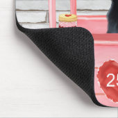 Kissingstand des deutschen Schäferhunds Hund Valen Mousepad (Ecke)