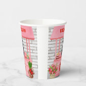 Kissingstand des deutschen Schäferhunds Hund Valen Pappbecher (Links)