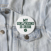 KissingU.com - MEIN GIRLFRIEND IST IRISH Button (Beispiel)