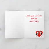 Kissin'Puffins Card Feiertagskarte (Innenseite)