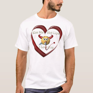 kissme hoplip Herz T-Shirt