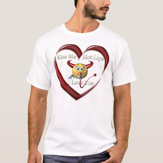 kissme hoplip Herz T-Shirt