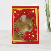 KissMouse 1 Feiertagskarte (Vorderseite)