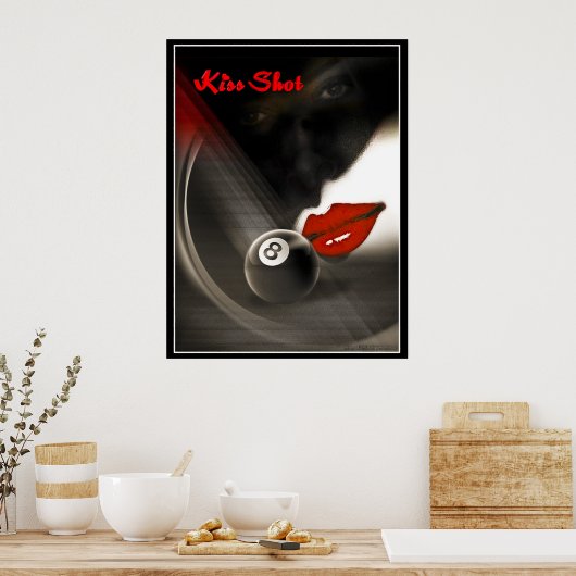 KissShot Poster (Küche)