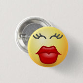 KISSY FACE BUTTON (Vorne & Hinten)