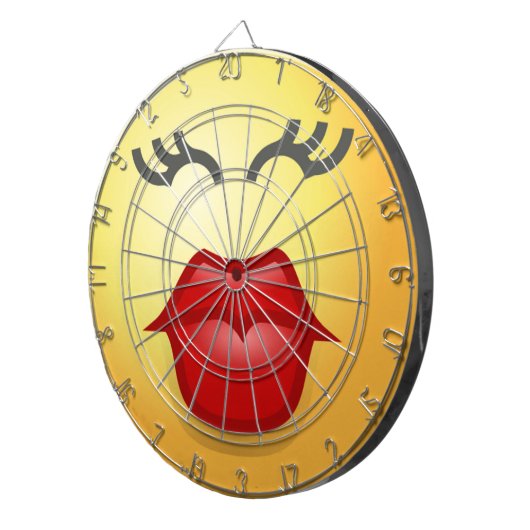 KISSY FACE DARTSCHEIBE (Vorderseite rechts)