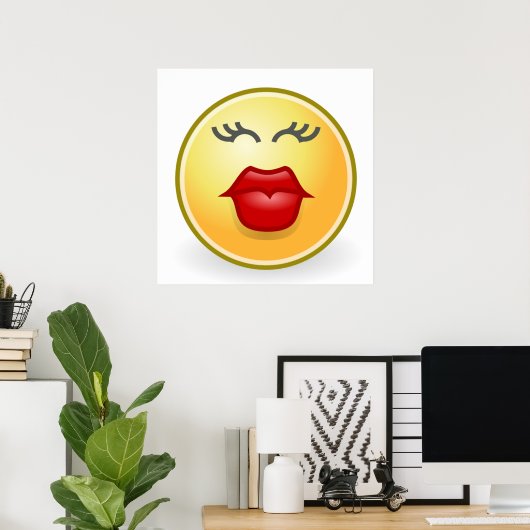 KISSY FACE POSTER (Heimbüro)