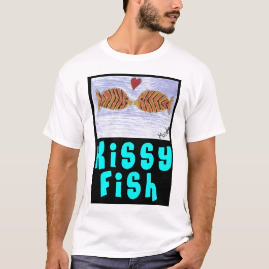 Kissy Fisch-T - Shirt durch Mandee (Vorderseite)