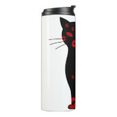 Kissy Kat Thermal Tumbler Thermosbecher (Nach links gedreht)