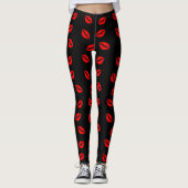 Kissy LippenLeggings Leggings (Vorderseite)