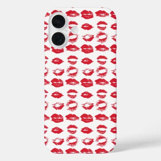 Kissy Lips Case-Mate iPhone Hülle (Rückseite)