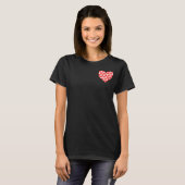Kissy Lips Heart T-Shirt (Vorne ganz)