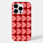 Kissy Lips Hearts Case-Mate iPhone Hülle (Rückseite)