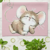 Kissy Maus Geschirrtuch (Gefaltet)