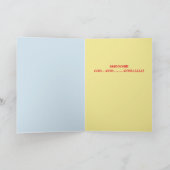 Kissy Poo Feiertagskarte (Innenseite)