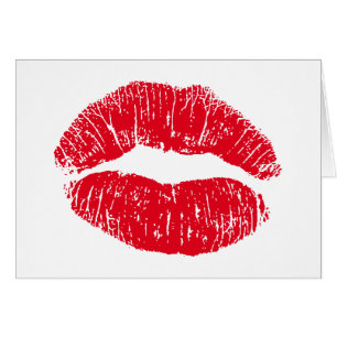 Kissy Red Kissing Lips