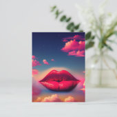 Kissy Träume Postkarte (Stehend Vorderseite)