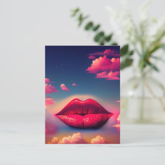 Kissy Träume Postkarte (Stehend Vorderseite)