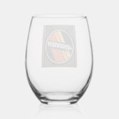 Kistbrasilon Weinglas Ohne Stiel (Rückseite)