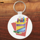 Kiste Crayons Schlüsselanhänger (Vorderseite)