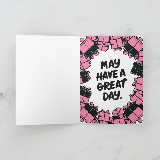 Kiste Dankeskarte (Innenseite)