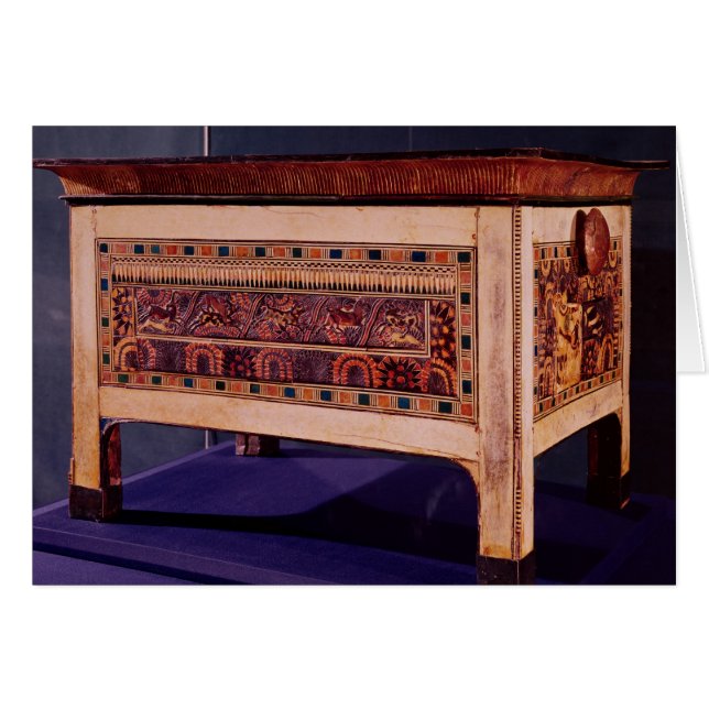 Kiste vom Grab von Tutankhamun (Vorderseite (Horizontal))