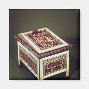 Kiste, vom Grab von Tutankhamun Magnet