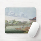 Kisten Tee transportieren (w/c auf Papier) Mousepad (Mit Mouse)