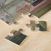 Kisten Tee transportieren (w/c auf Papier) Puzzle (Seite)