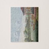 Kisten Tee transportieren (w/c auf Papier) Puzzle (Vertikal)