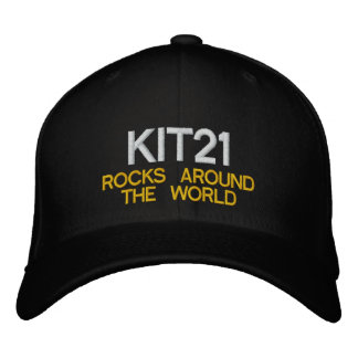 KIT21 ROCKS-Kappe Bestickte Baseballkappe