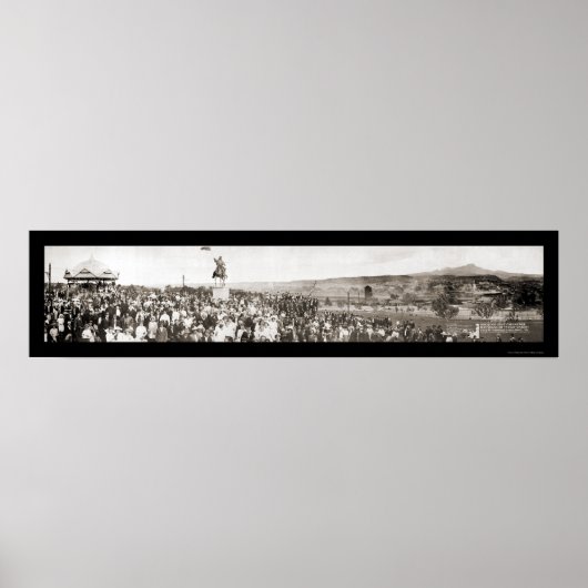 Kit Carson Dedication Foto 1913 Poster (Vorne)