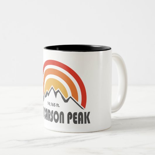 Kit Carson Peak Zweifarbige Tasse (VorderseiteRechts)
