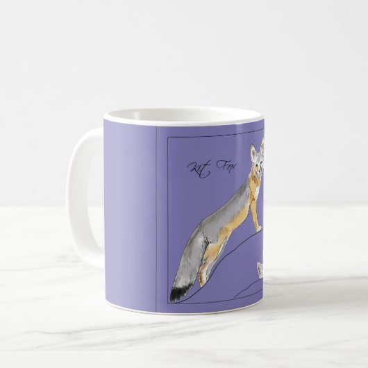 Kit Fox Kaffeetasse (Vorderseite Links)