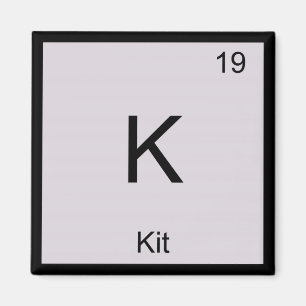 Kit-Name Chemie-Element Periodensystem Magnet