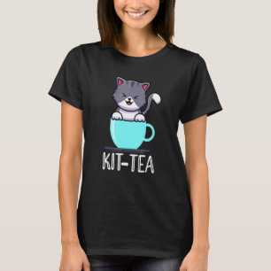 Kit Tea Graphic Cat Cat Eigentümer Haustiere Tierk T-Shirt