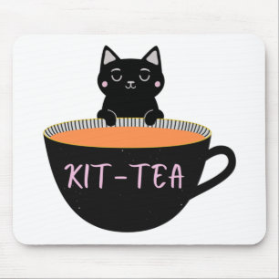 KIT-TEA SCHWARZE KATZE MOUSEPAD